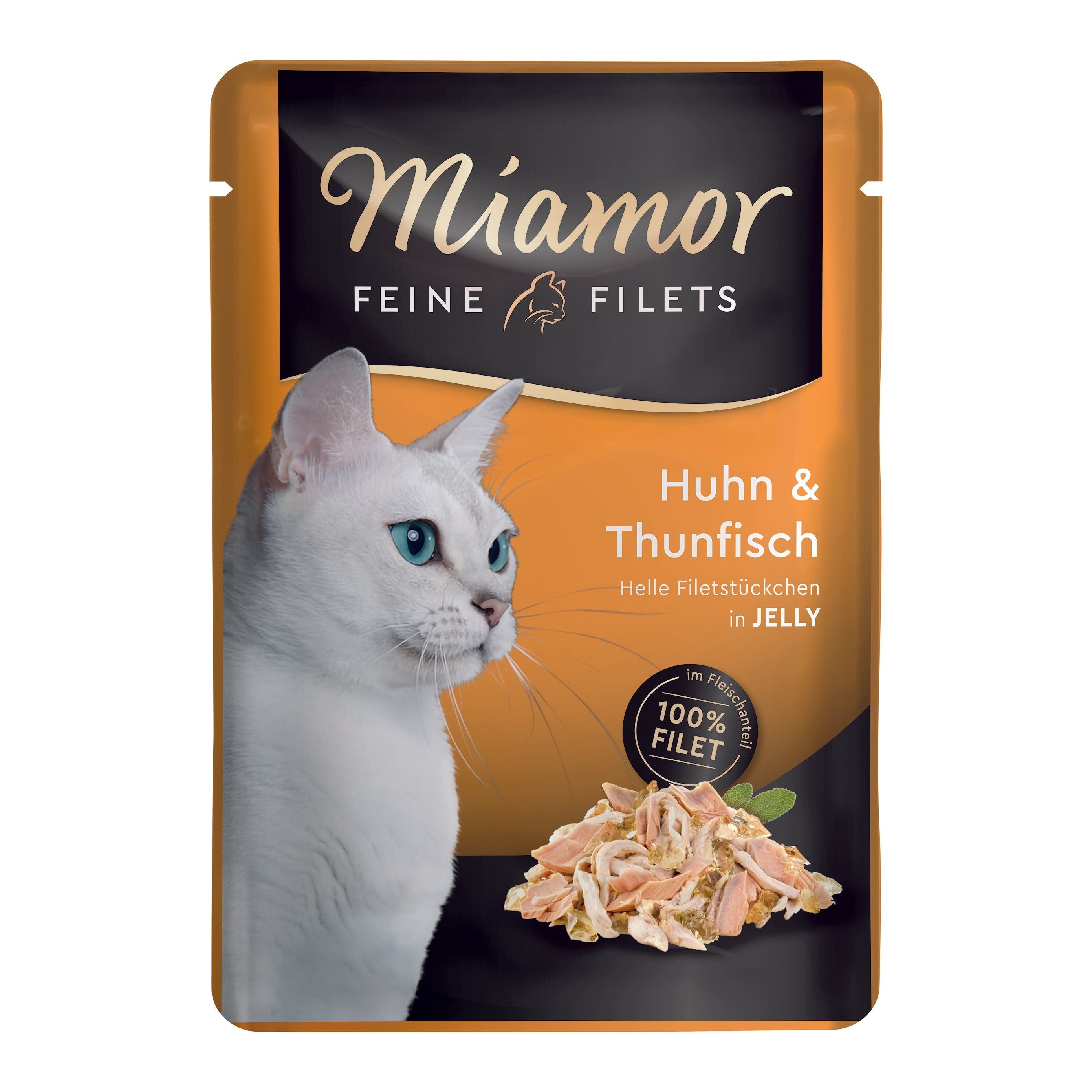 Miamor Feine Filets Huhn & Thunfisch 24x 100g